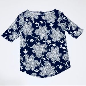 Ann Taylor Career Casual 3/4 Sleeve shirt size XS